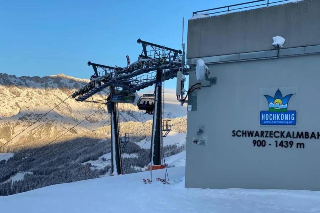 Appartement Mit Balkon Und Hallenbad Maria Alm am Steinernen Meer Buitenkant foto