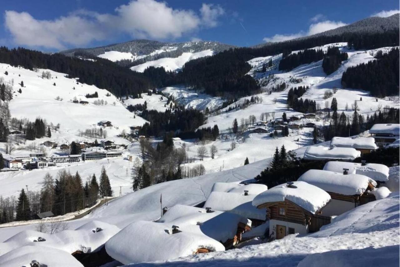 Appartement Mit Balkon Und Hallenbad Maria Alm am Steinernen Meer Buitenkant foto