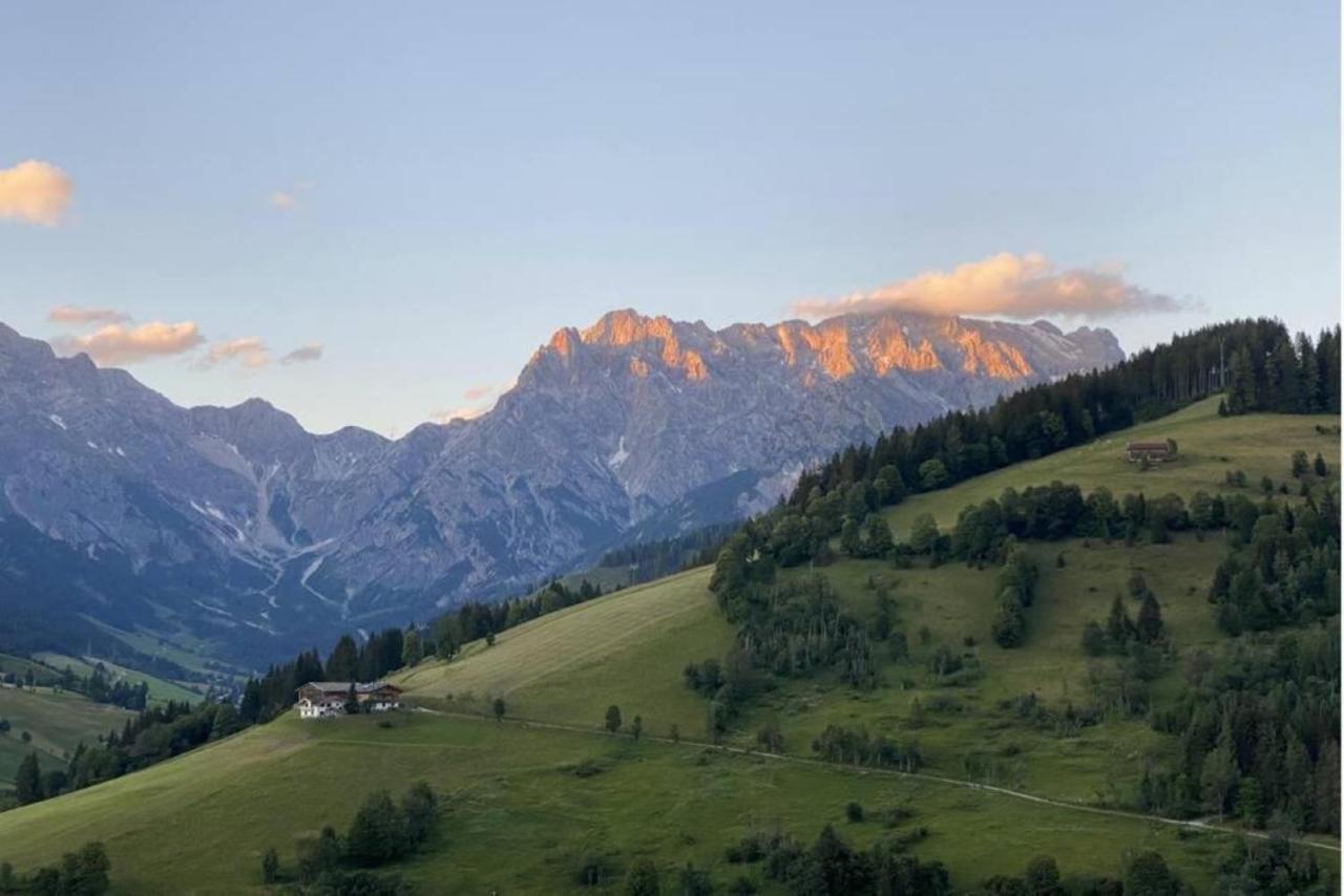 Appartement Mit Balkon Und Hallenbad Maria Alm am Steinernen Meer Buitenkant foto